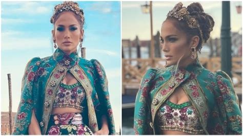 dolce gabbana jennifer lopez|dolce and gabbana crown cape.